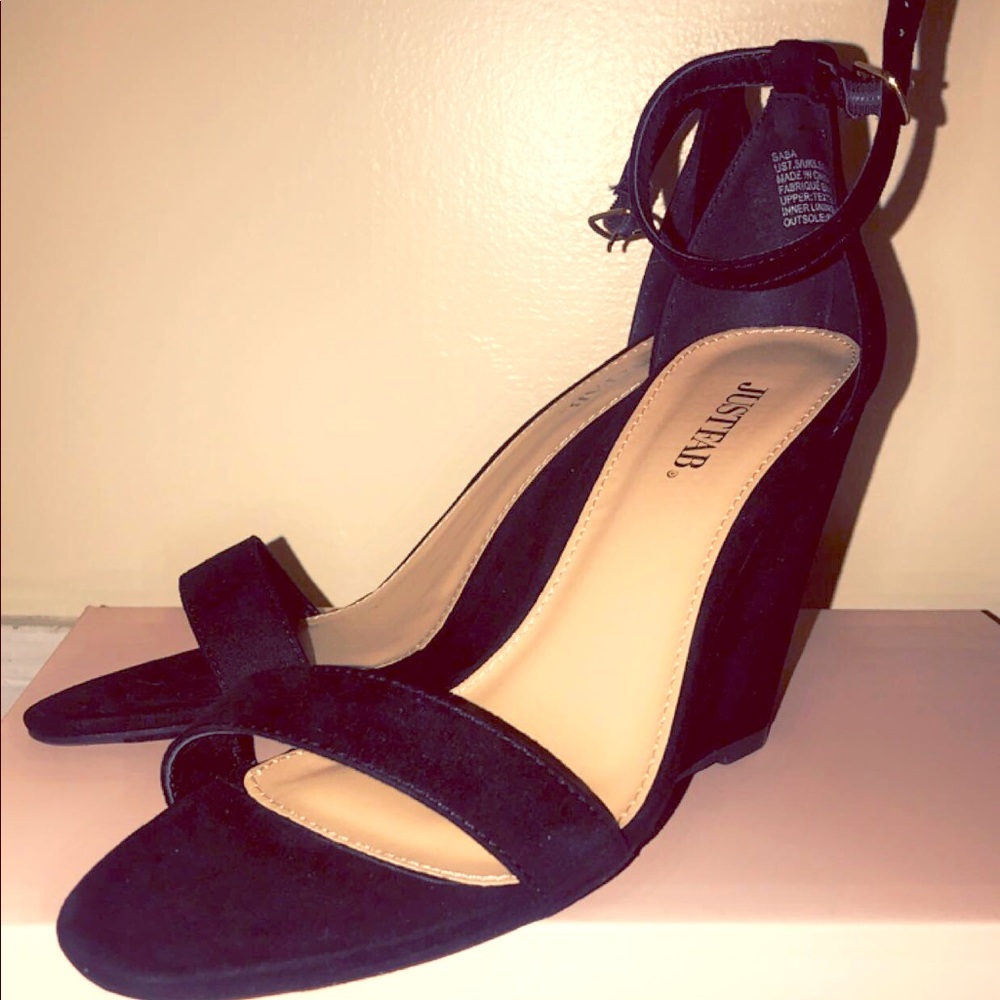 Black heels